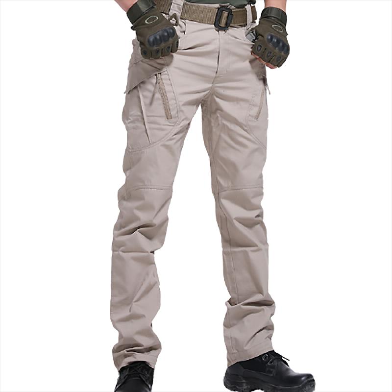 

Waterproof Tactical Cargo Pant Men Multi-pocket Combat Army Trousers Male Wear Resistant Jogger Pants Plus Big Size 5XL, Ix9 black