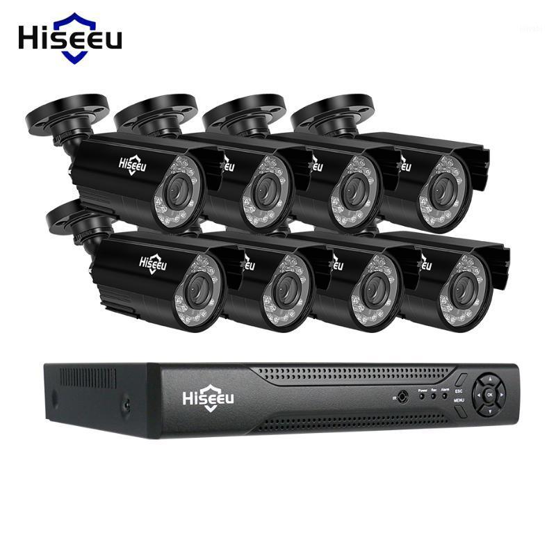 

Hiseeu 8CH CCTV System kit AHD 1080P IR CCTV video Surveillance Home Security Indoor/Outdoor Weatherproof Cameras1