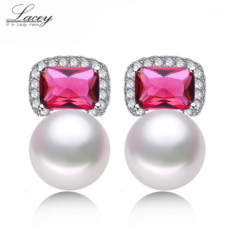

White real natural freshwater pearl earrings for women,925 silver pearl earrings fine jewelry mother present girl trendy gifts1