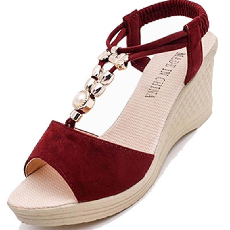 

2021 Ladies Will See Open-toed Fish Mouth Woman in High Heels Women Shoes Thick-soled Sandals of Large Female Slippers Kkie, 01