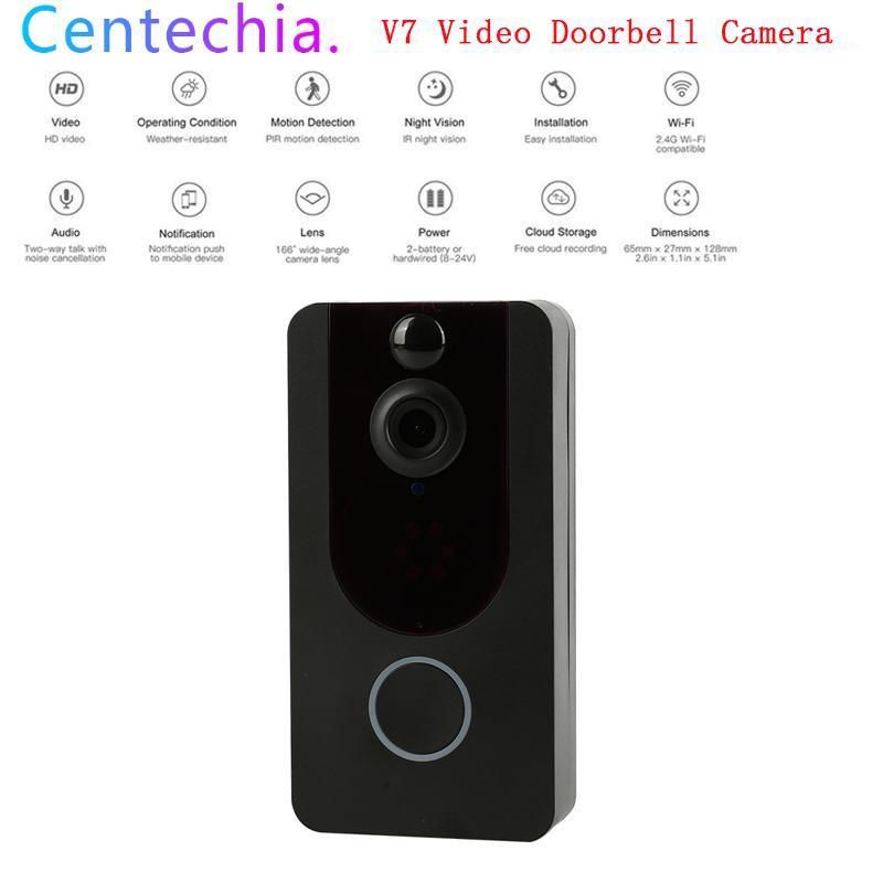 

1080P Smart WiFi Video Doorbell Camera Visual Intercom with Chime Night Vision IP Door Bell Waterproof Wireless Security Camera1