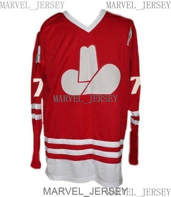 

Any Name Number Calgary Cowboys Custom Retro Hockey Jersey Red Size XS-5XL Men, Black