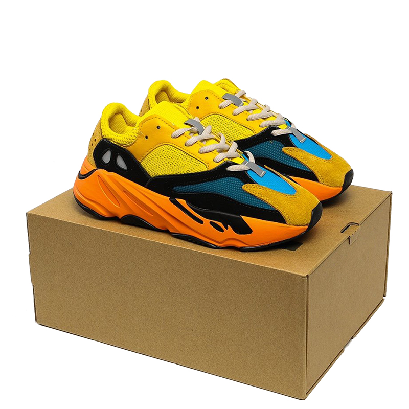 

Top Tephra Raffles 700 Kanye West Sun Blue Light Cream Salt Blush Stone Soft Sport Sneakers Women Men Trainers Size 36-46 With Box