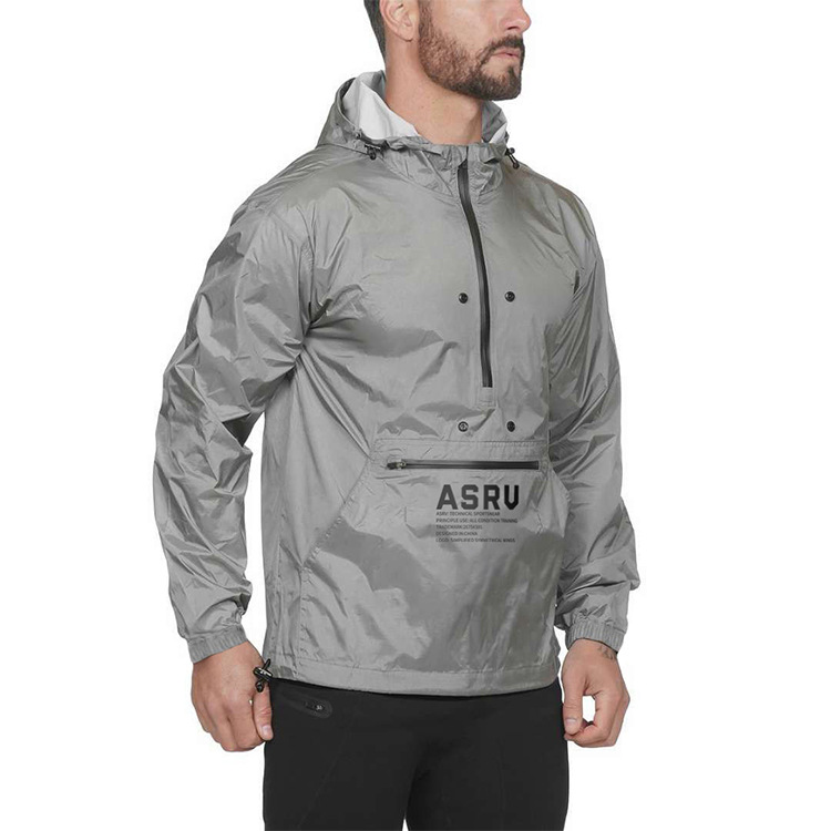 

ASRV Loose Teenagers Sweatershirt Cotton Long Sleeve Hooded Loose sweatshirt cotton pullover hoodie sweatshirt sports Sweat gym, Gray
