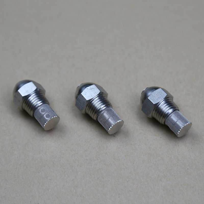

0.3 0.5 0.6 0.8mm1/4" oil nozzle for burner,boiler oil burner nozzle, fog mist nozzle,Stainless steel industrial