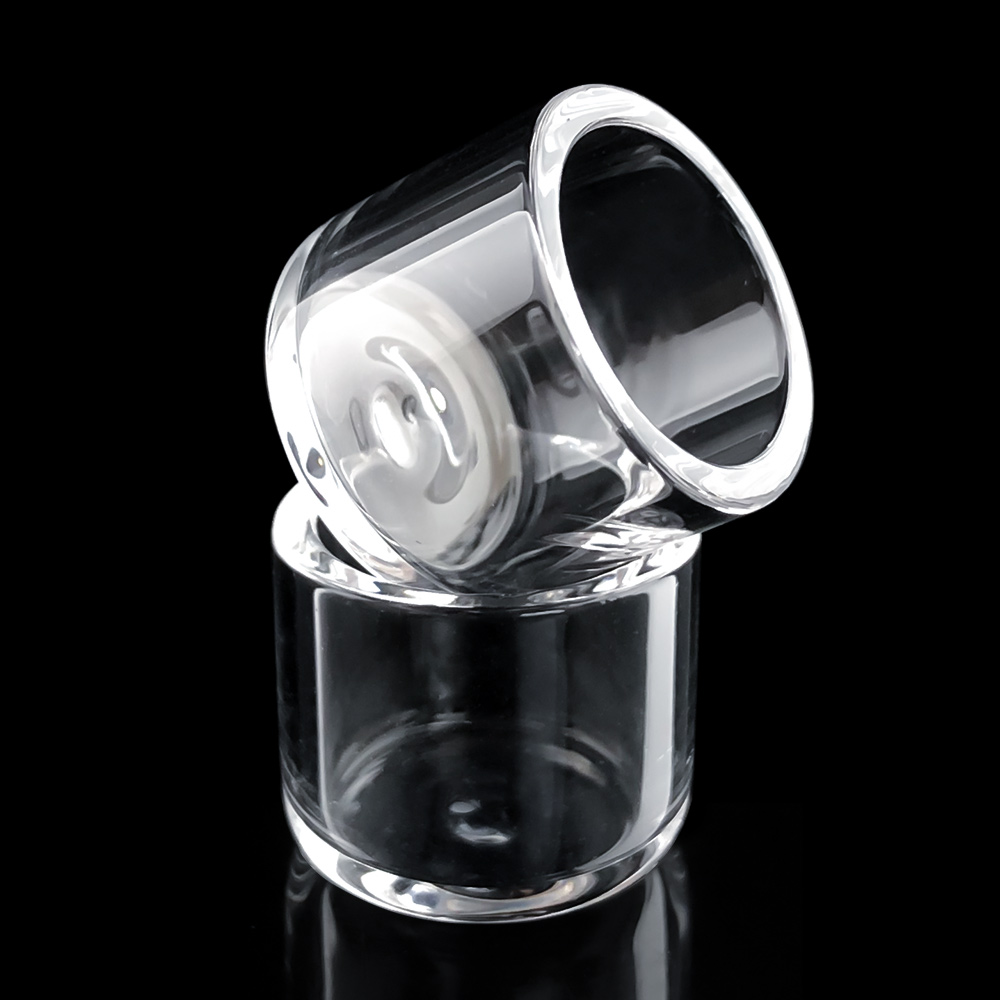 

Removable Quartz Insert Flat Top Bottom Thermal Skillet Quartz Insert Bucket for Flat Top Quartz Banger Nails Oil Rigs Bongs.