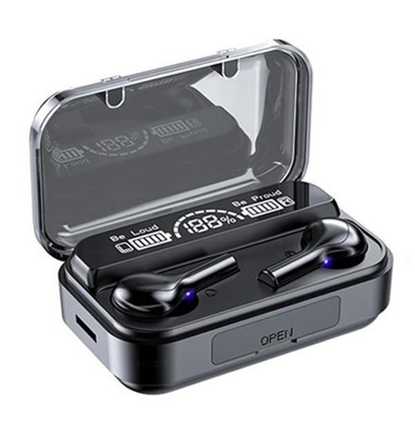 

Digital display F9-278 Bluetooth headset, White