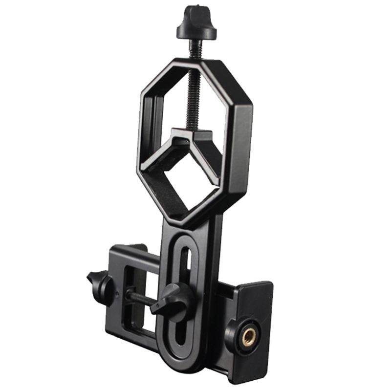 2020 Celestron Black Adjustable Metal/ABS Cellphone Adapter Mount