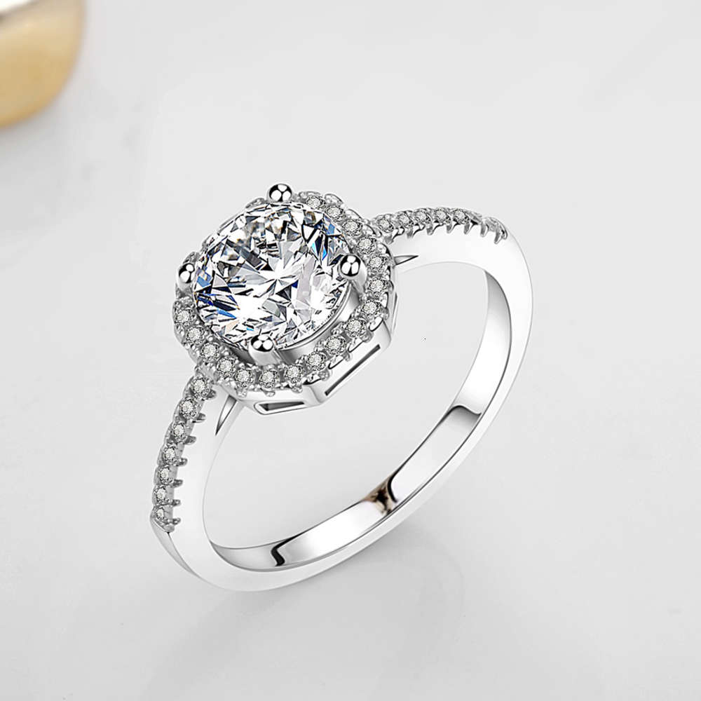 

Luxurys Designers Fashion Jz477 Princess square micro set 1.5 C simulation women's diamond wedding jewelry hand ring