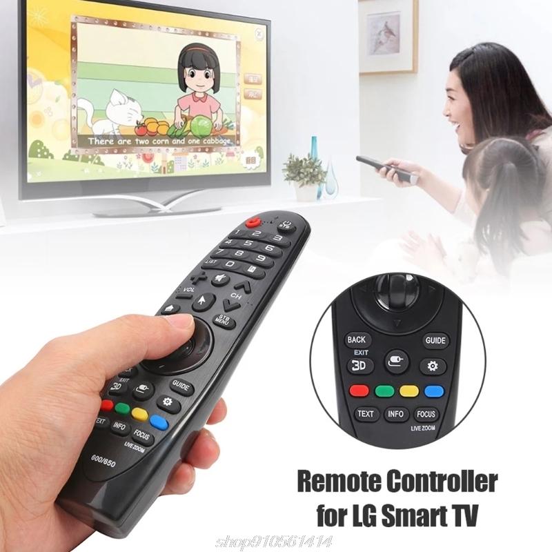 

Universal Replacement Smart TV Remote Control with USB Receiver for LG- Magic Remote AN-MR600 AN-MR650 42LF652v D18 20 Dropship