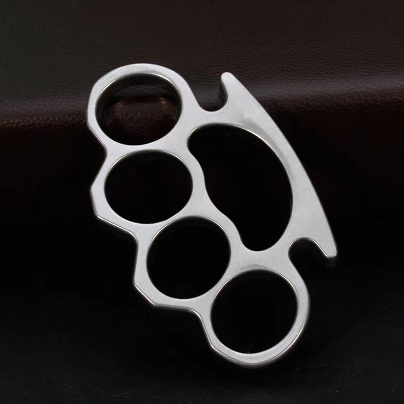 

2021 new self defense weapon four finger tiger personal defense supplies girl's anti wolf device self defense ring broken window device fis1
