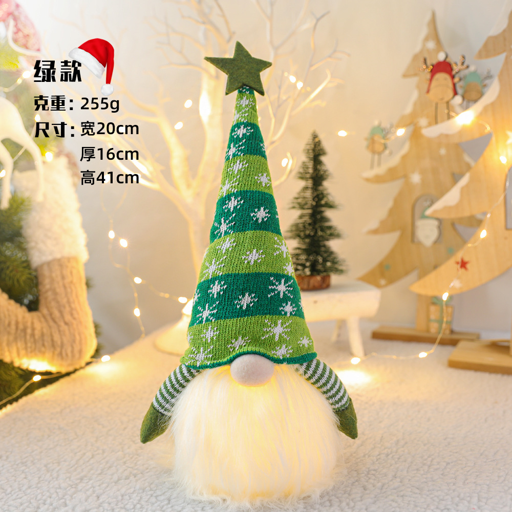 muñecas vestidas de santa claus