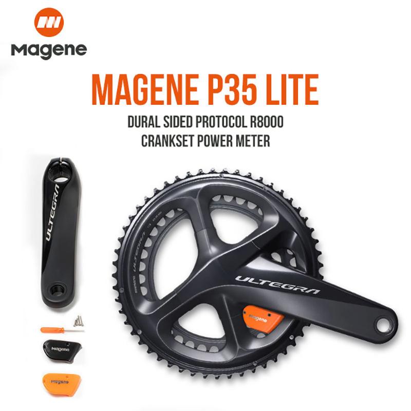 

MAGENE Ultegra R8000 Road Bike Power Meter P35 Lite Dual Side Crank Arm Power Meter 170mm 172.5mm 39/53 36/52 34/50 Compact