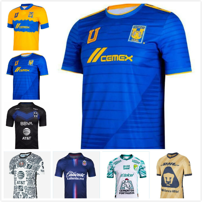 

2021 2022 Tigres UANL 7 Stars third soccer jersey home away 20 21 Mexico club Tigers world cup GIGNAC Vargas H. Ayala SOSA club jersey shirt, 2020
