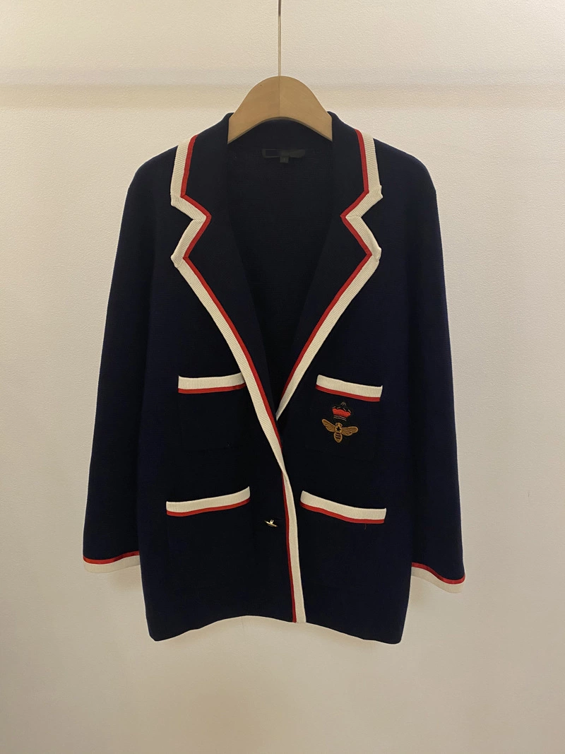 

120 2021 Spring Brand Same Style Coat Dresses Regular Empire Button Lapel Neck Fashion Casual Coat High Quality moyingu, Customize