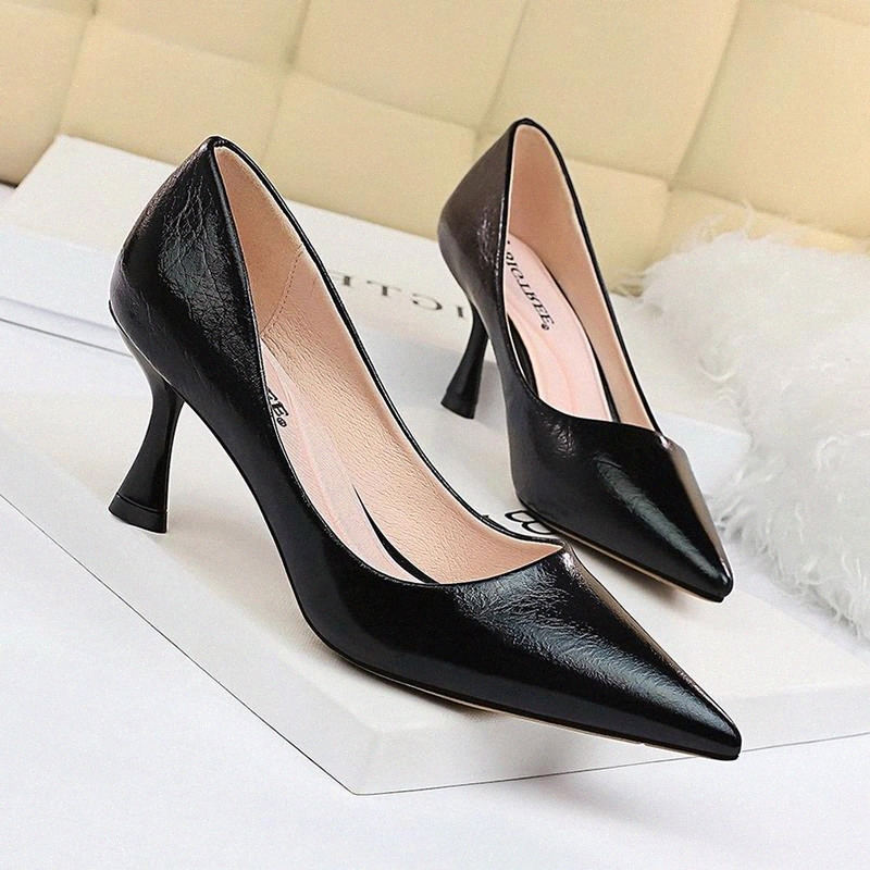 

Women Pumps 2020 Fashion High Heels Pointed Toe Work Pump Stiletto Shoes Women Heels Shoes Office Career Elegant Pumps #2q8p