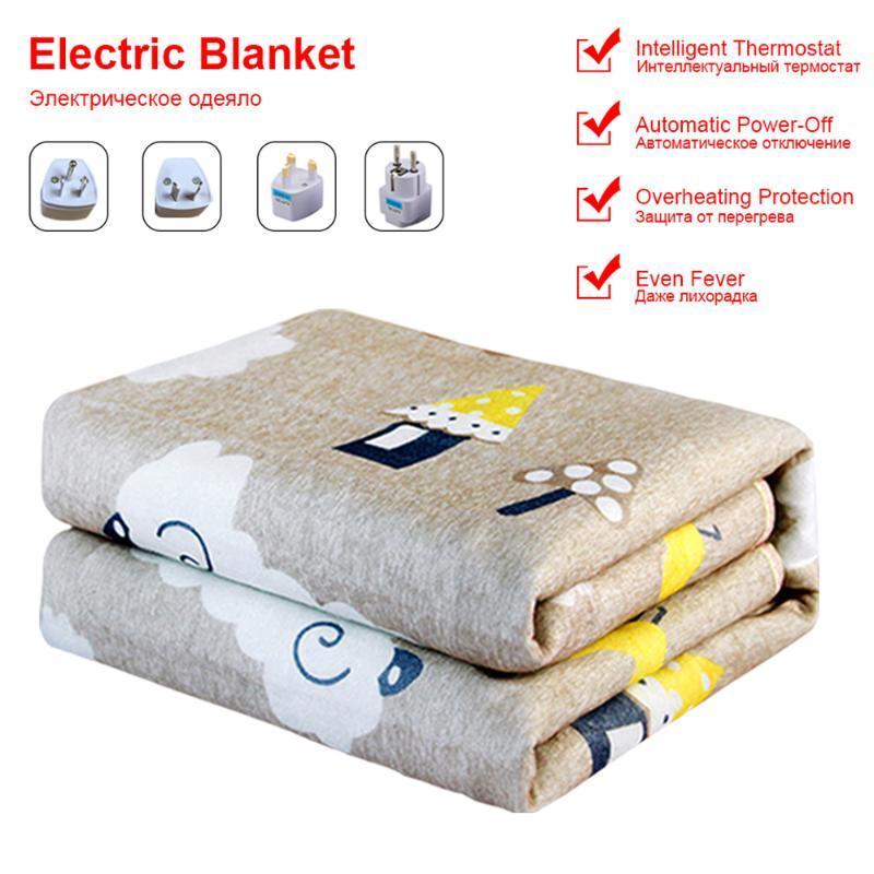 

Electric Blanket Heaters Thicker Heater Double Body Warmer 150*180cm Heated Blanket Thermostat Electric Heating1