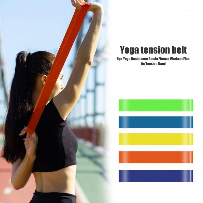 

Durable Resistance Bands Multi-function 5pcs Resistance Bands Latex Loops for Gym Workout Exercise Fitness Yoga 5 Colors1