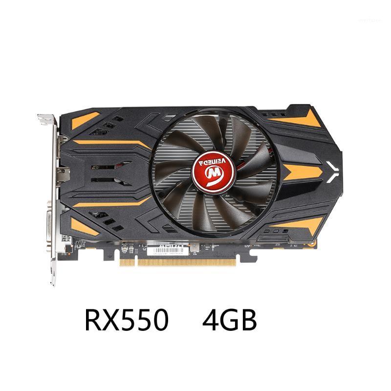 

VEINEDA RX550 4GB Graphics Cards GDDR5 128bit GPU For AMD Radeon rx 550 series Video Card Desktop PC Video Gaming1