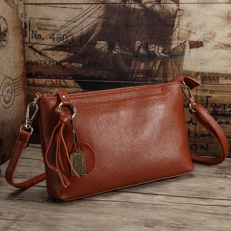 

Women Messenger Bags Ladies Genuine Leather Female Crossbody Bags Small Shoulder for Women Purses and Handbags, Green