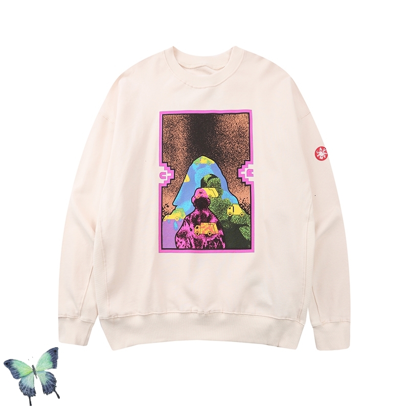 

2021 New Autumn Winter Pink Plastic Badge Sweatshirt Men Women Round-neck Sweatshirts High Quality 100%cotton Ce Pullover Wgcz, 6013-hei