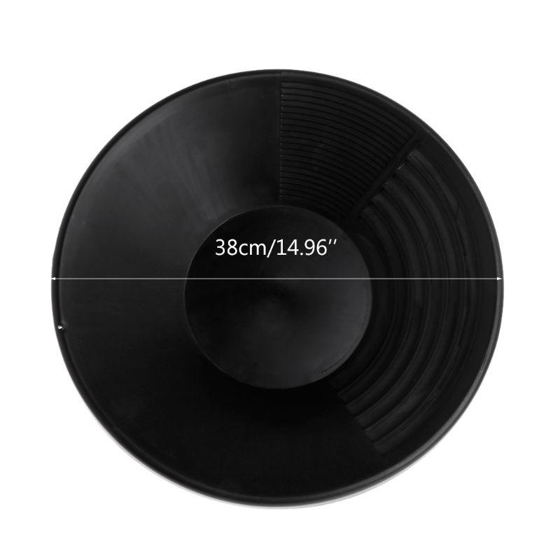 

Plastic Gold Basin Nugget Mining Pan Dual Riffle Dredging Prospecting River Tool Wash Gold Panning Equipment Rush sieve