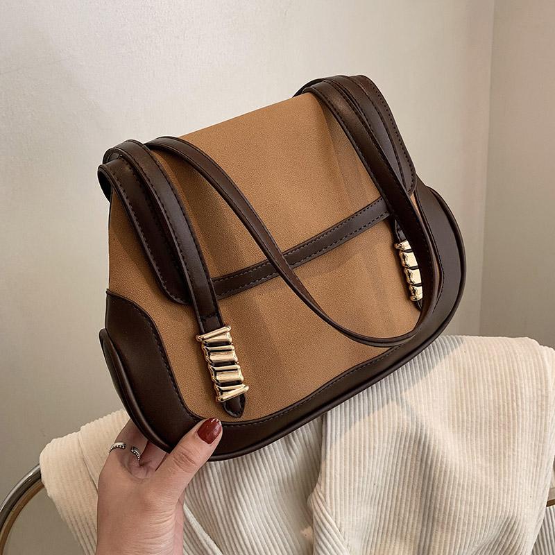 

Vintage Scrub PU Leather Small Tote Bag 2021 Fashion New High-quality Lady Black Vintage Travel Shoulder Handbag and Purses