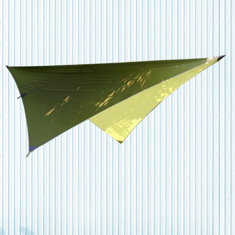 

Outdoor Multifunction Canopy Sun Shade Tent Camping Sail Tarp Groundsheet (Accessories Not Included) (Green