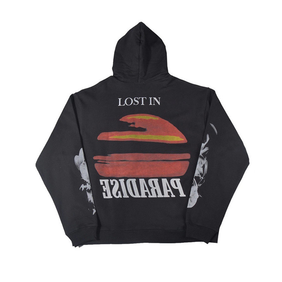 

2021 New Lost in Paradise Hoodie Hoody Men Women Fire Clouds Sunset Washed Old Vintage Pullover Askyurself Sweatshirts 7u5r