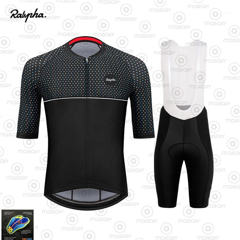 

Ralvpha Cycling Jersey Set 2020 Breathable Pro Team Bicycle Jersey Cycling Clothing Bib Shorts Suits Bike Wear Clothes1, Cycling shirt 1