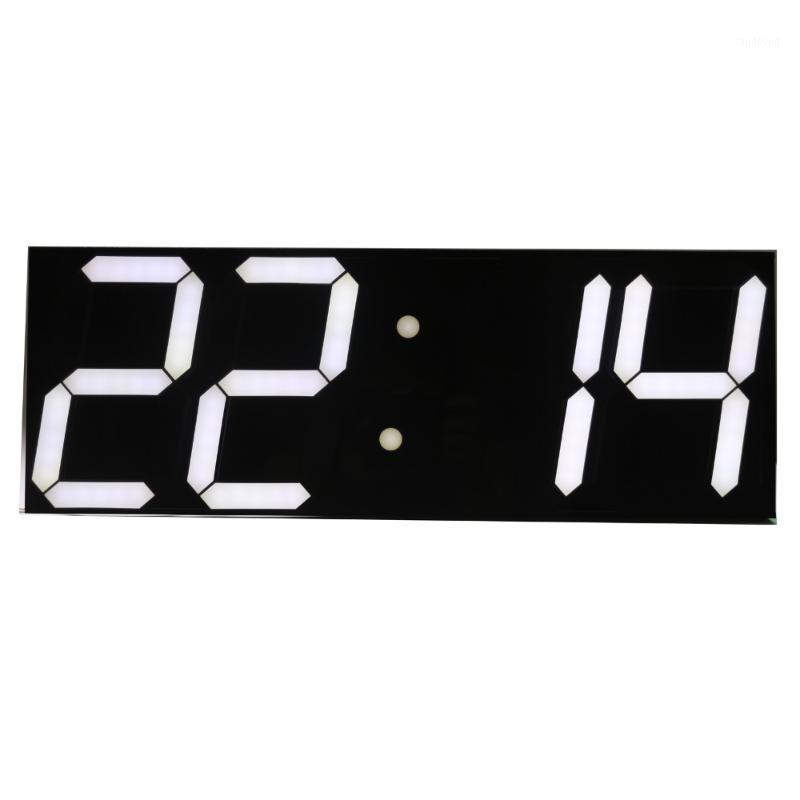 

Wholesale- Free shipping Large Digital Wall Clock LED Display Remote Control Countdown Alarm Clock Stopwatch Modern Design Big1