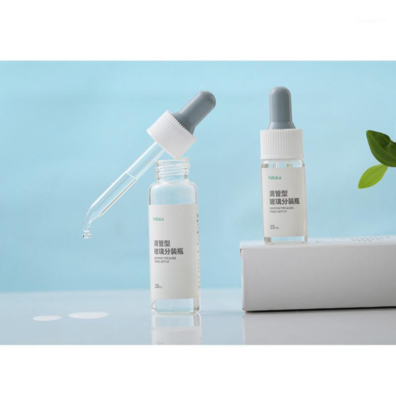 

2pcs Glass Dropper Bottles Makeup Subpackaging Containers Essential Oil Essence Cosmetics Bottles (20ml)1