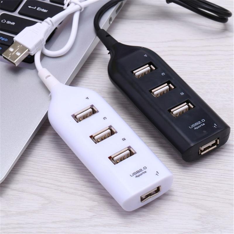 

Mini USB High Speed 4-Port 4 Port USB HUB Sharing Switch For Laptop PC Notebook Computer Black/White