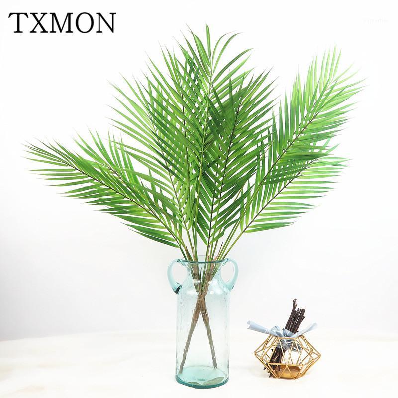 

Nordic wind simulation green plant large floor decoration plant palm tree branch tail sunflower interior decoration fake flower1