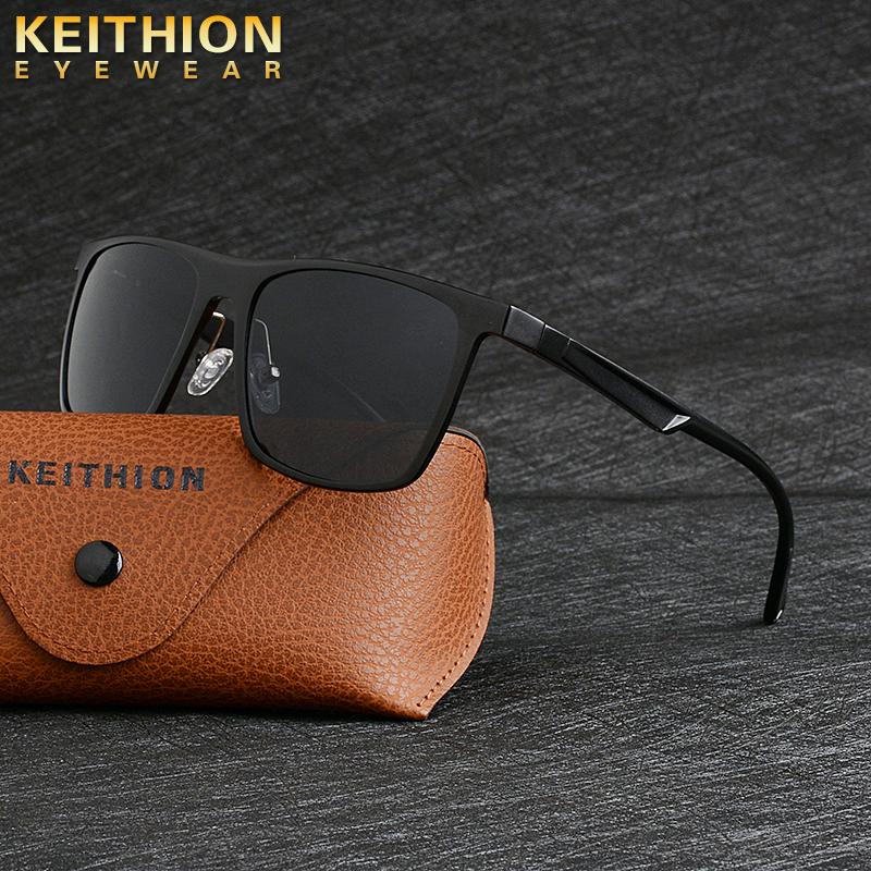 

KEITHION Brand Design Unisex Polarized Aluminum and Magnesium Sunglasses Vintage Sun Glasses For Men/Women