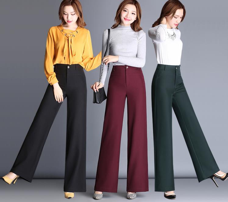 

Women's Waistline Legged Breeches Were Thin Autumn Suit, Pants. Zkk3, Dark green.