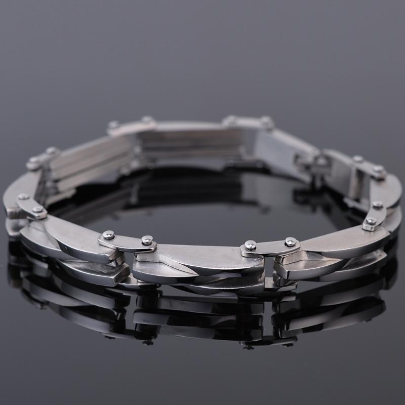 

Bracelet Men 11MM Wide 8.67" Long Mens Cuff Bracelets & Bangles Solid Metal Stainless Steel On Hand Jewelry Boys Birthday Gifts