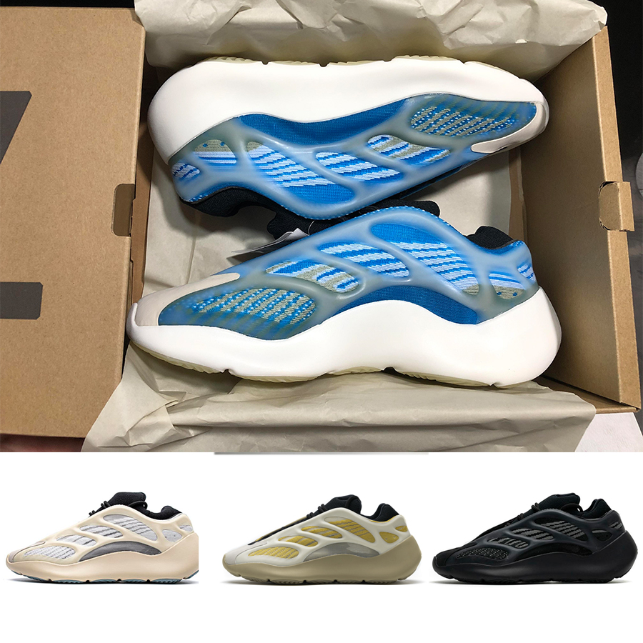 

PK Version Azareth Azael Alvah Men Women Shoes 700 V3 Carbon Designer Sneakers Srphym Vanta Salt Static Reflective Inertia Wave Runner Shoes, 700 salt