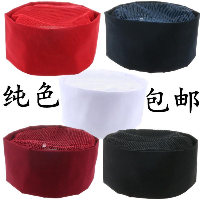 

Sushi cloth hat Japanese restaurant hat Japanese restaurant kitchen chef male work package headband solid color1