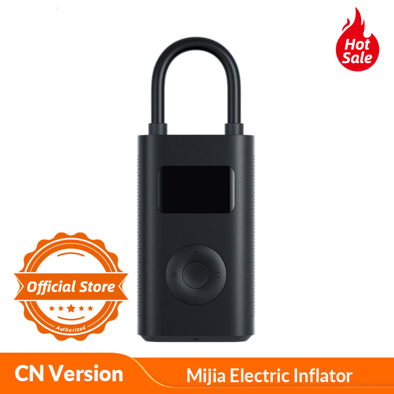 

Electric Inflator Bike Car Smart Digital Tire Pressure Detection Portable Electric Air Compressor Pump LED lighting