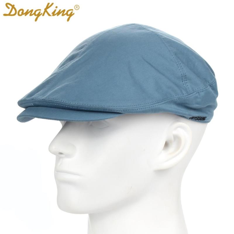 

New Spring Hat Berets Newsboy Gatsby Cap Solid Cotton Men Flexible Hats Cabbie Driver Hats Casquette Summer Autumn 4 Colors, Black