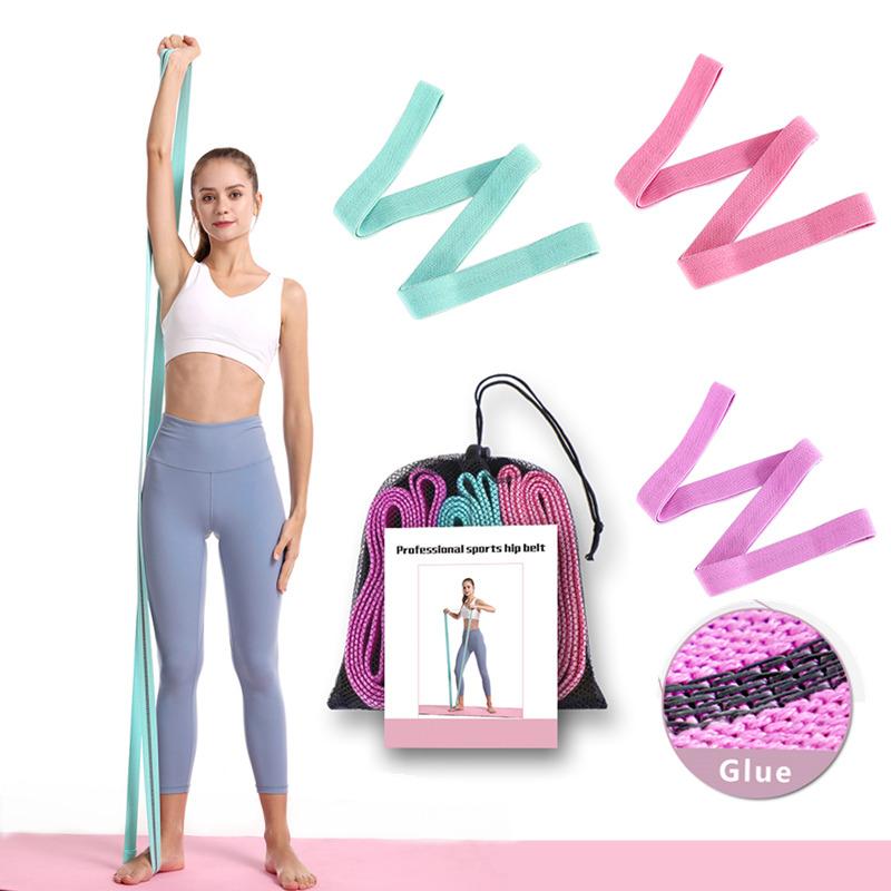 

3 Fabric Pull Up Resistance Band Set for Pullup Assist Stretching Physical Therapy Booties Workout Bands Exercise Equipment