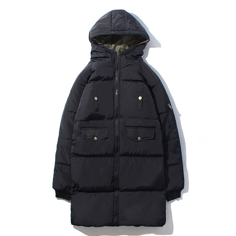 

2020 White Ultralight Case Duck Male Warm Winter Portable with Hoodie Clothes Down Parka Jacket Dwaterproof Water, Black