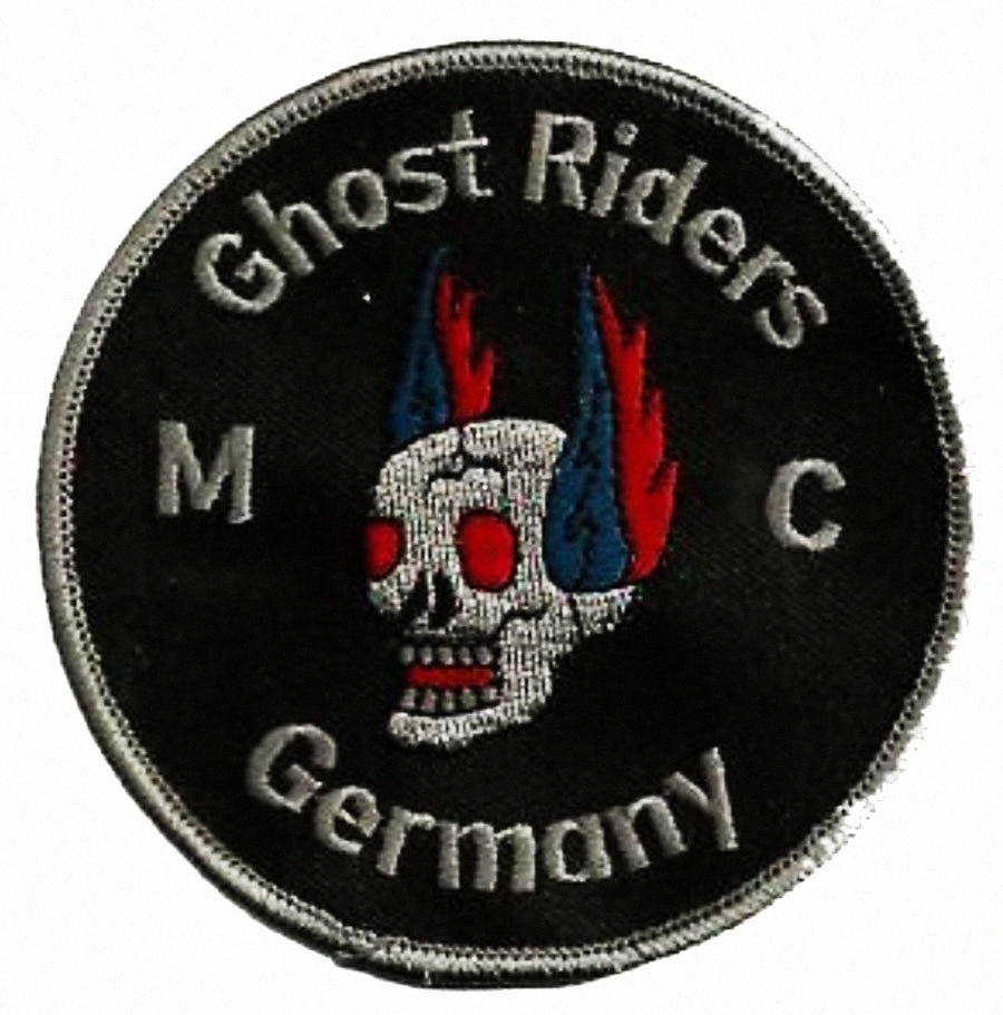 

HIGH QUALIT GHOST RIDERS SKULLS PATCH BIKER MOTORCYCLE CLUB VEST OUTLAW COOL BIKER MC JACKET PUNK IRON ON PATCH FREE SHIPPING a3ak#, Black