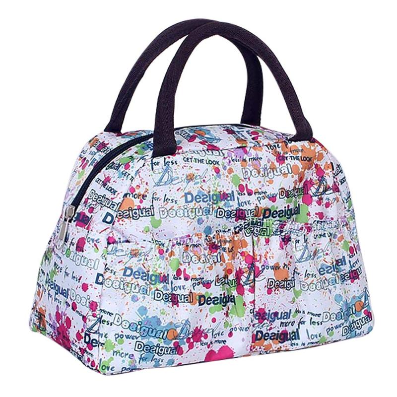 

Portable Insulated Bag Waterproof Insulation Lunch Bag Lunch Box Thermal Cooler Bags Picnic Kids Box Tote