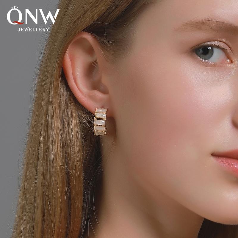 

New Korean Fashion Hot Sale C Shape Celebrity Earrings