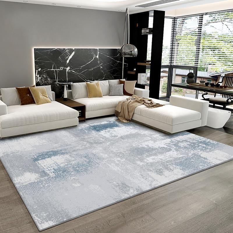 

Modern Light Luxury Living Room Large Carpet Abstract Home Carpet for Bedroom Decoration Sofa Coffee Table Rug Nordic Study Mat1
