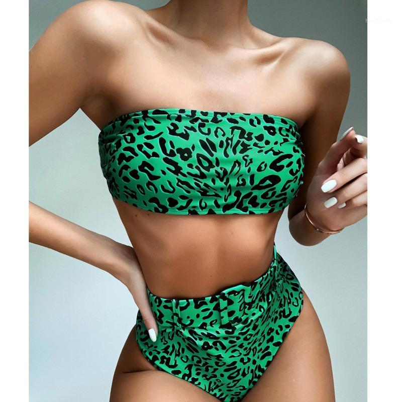 

leopard Bikinis Swim Biquini Bottom Beach Mini String Bikini Set Mujer High Waist Swimsuit Swimwear Female Swiming Suit ForWomen1