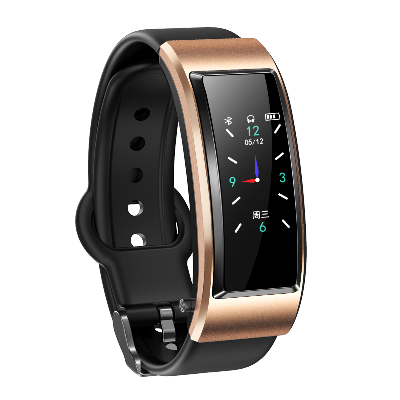 

2021 New Smart Watch With Headset on Wrist Bluetooth 5.0 Wireless Earphone Compatible for Smartphones Fitness Sleep Monitor