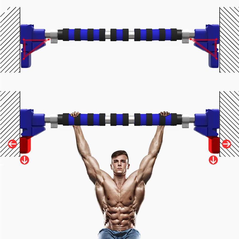 

Load 500kg Door Body Building Gym Horizontal Bar Workout Push Up Training Steel Bar Home Sport Fitness Sit-ups Exercise Device